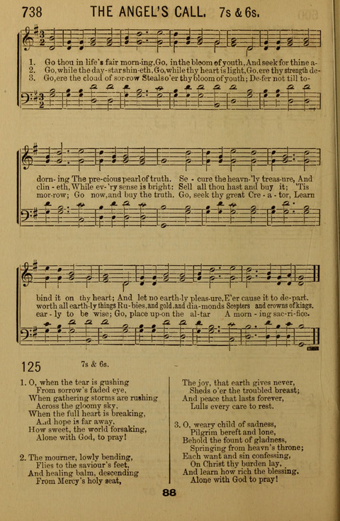 Bible School Echoes, and Sacred Hymns page 88