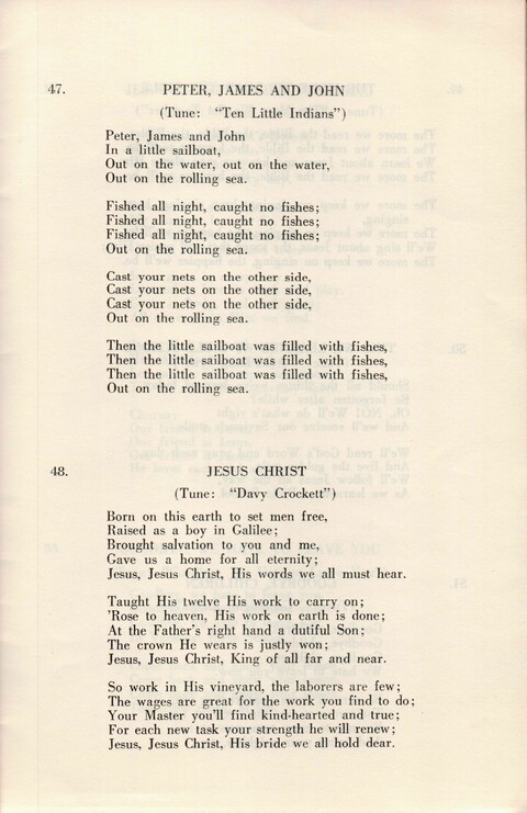 Bible Songs for Children page 22