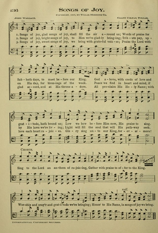 The Bible School Hymnal page 145