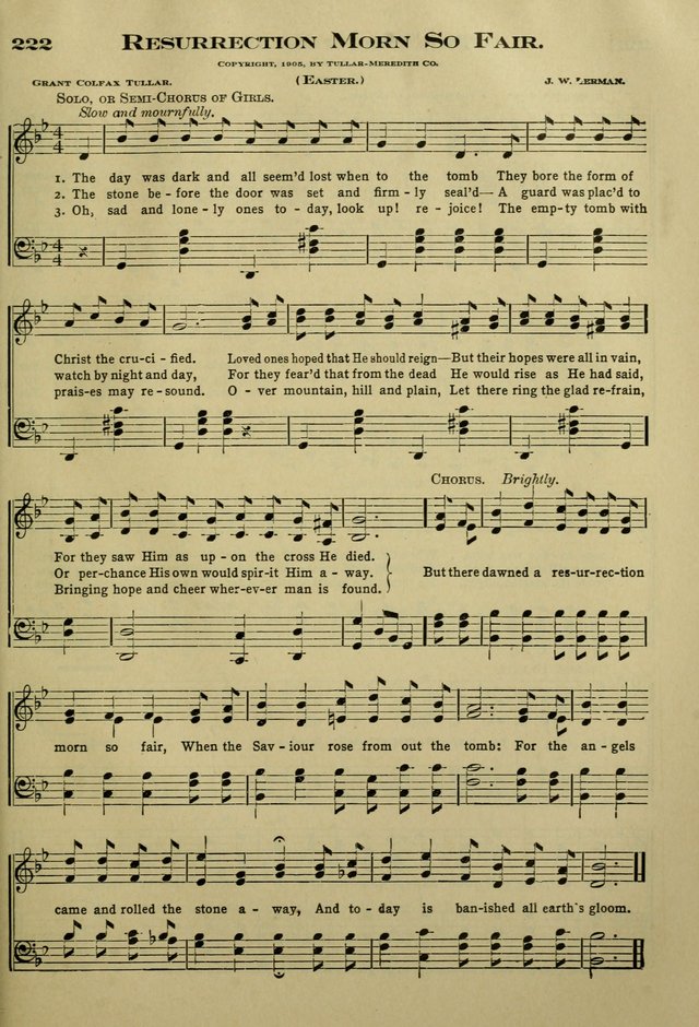 The Bible School Hymnal page 212