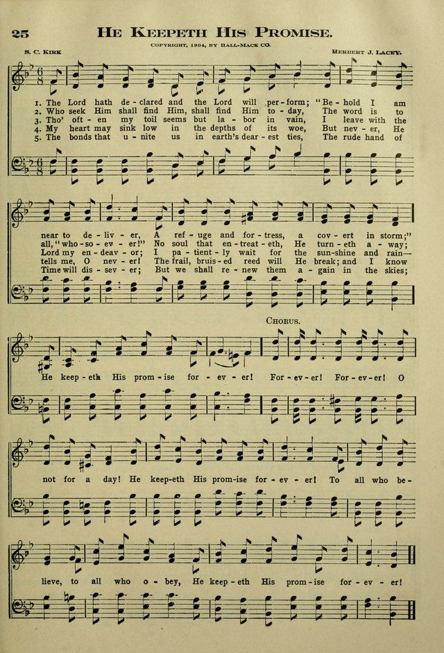 The Bible School Hymnal page 34