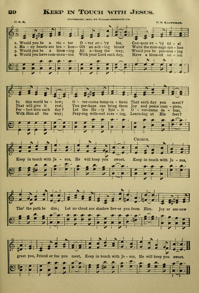 The Bible School Hymnal page 48