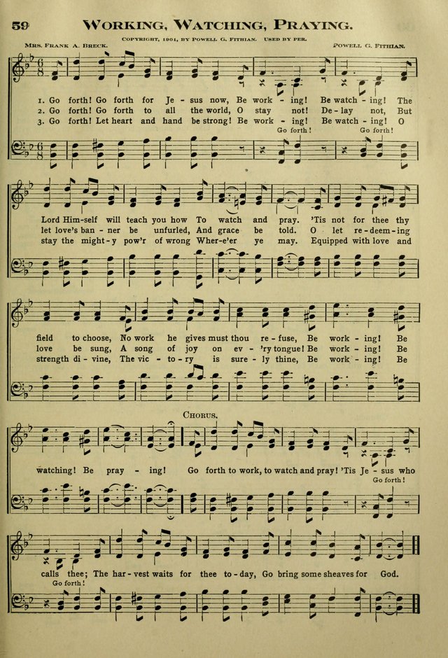 The Bible School Hymnal page 68