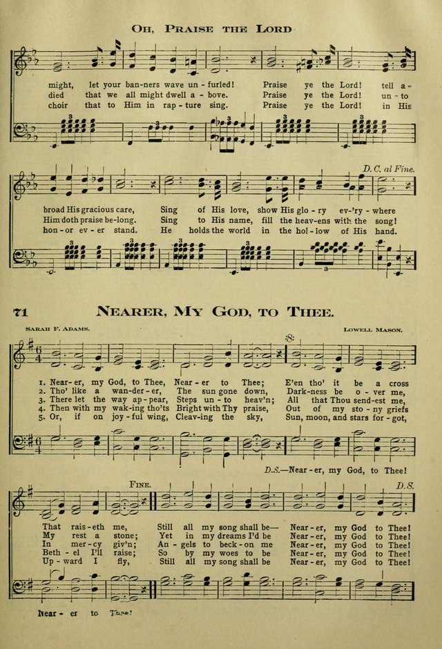 The Bible School Hymnal page 80