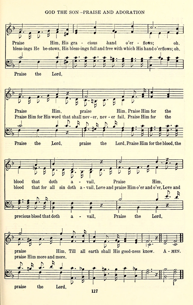 The Baptist Standard Hymnal: with responsive readings: a new book for all services page 109