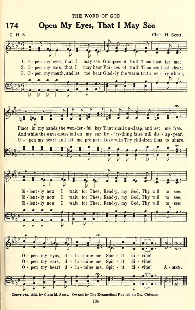 The Baptist Standard Hymnal: with responsive readings: a new book for all services page 127