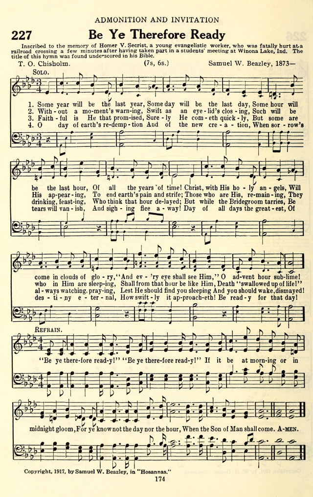 The Baptist Standard Hymnal: with responsive readings: a new book for all services page 166