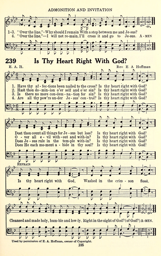 The Baptist Standard Hymnal: with responsive readings: a new book for all services page 177