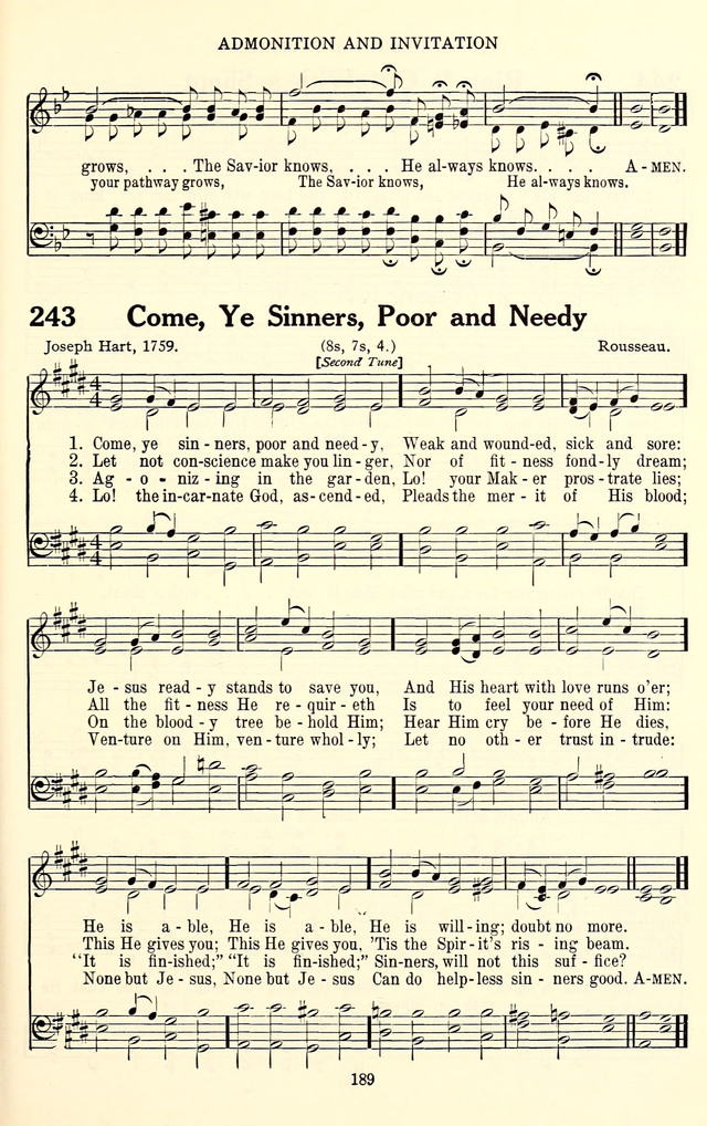 The Baptist Standard Hymnal: with responsive readings: a new book for all services page 181