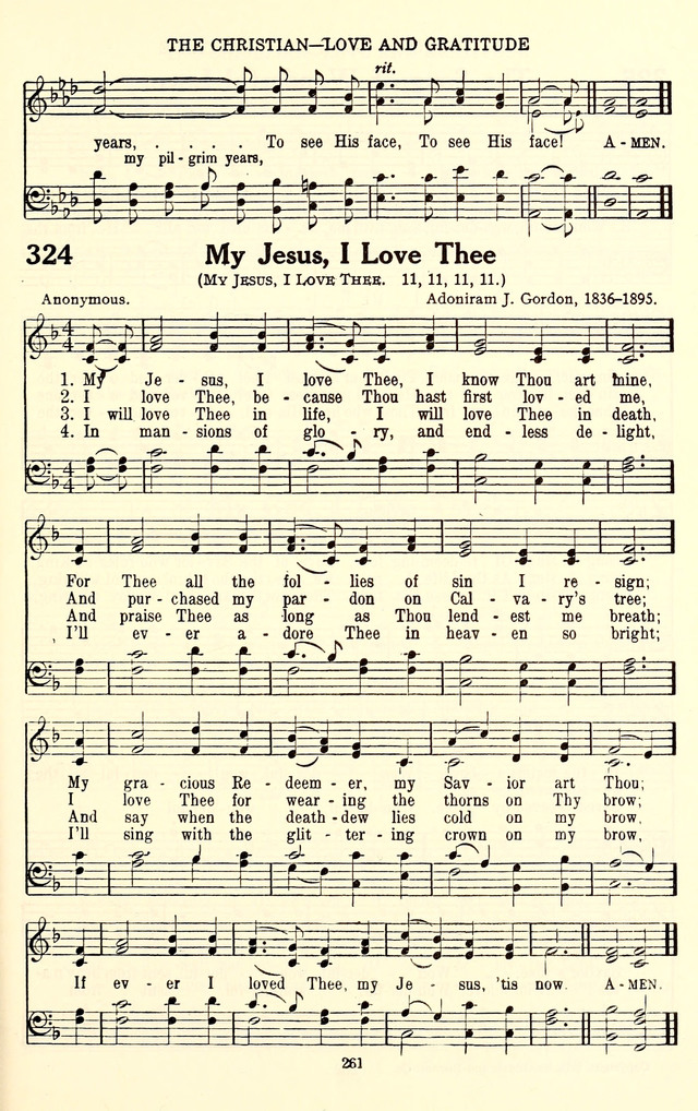 The Baptist Standard Hymnal: with responsive readings: a new book for all services page 253