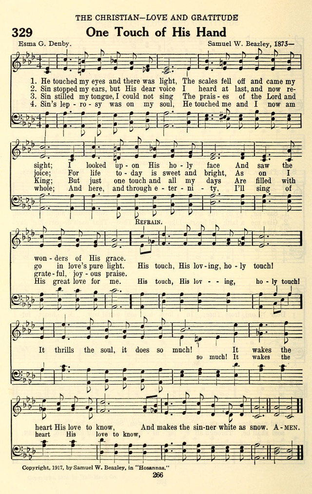 The Baptist Standard Hymnal: with responsive readings: a new book for all services page 258