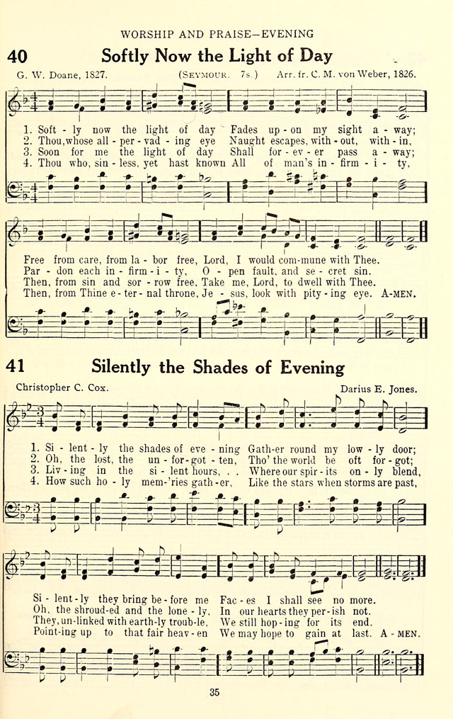 The Baptist Standard Hymnal: with responsive readings: a new book for all services page 27