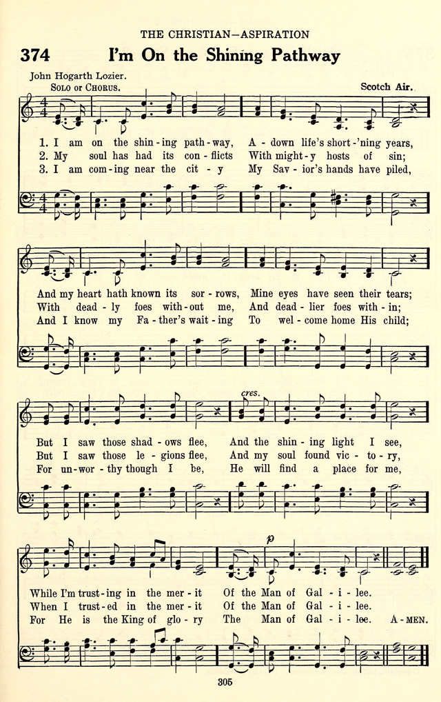 The Baptist Standard Hymnal: with responsive readings: a new book for all services page 297