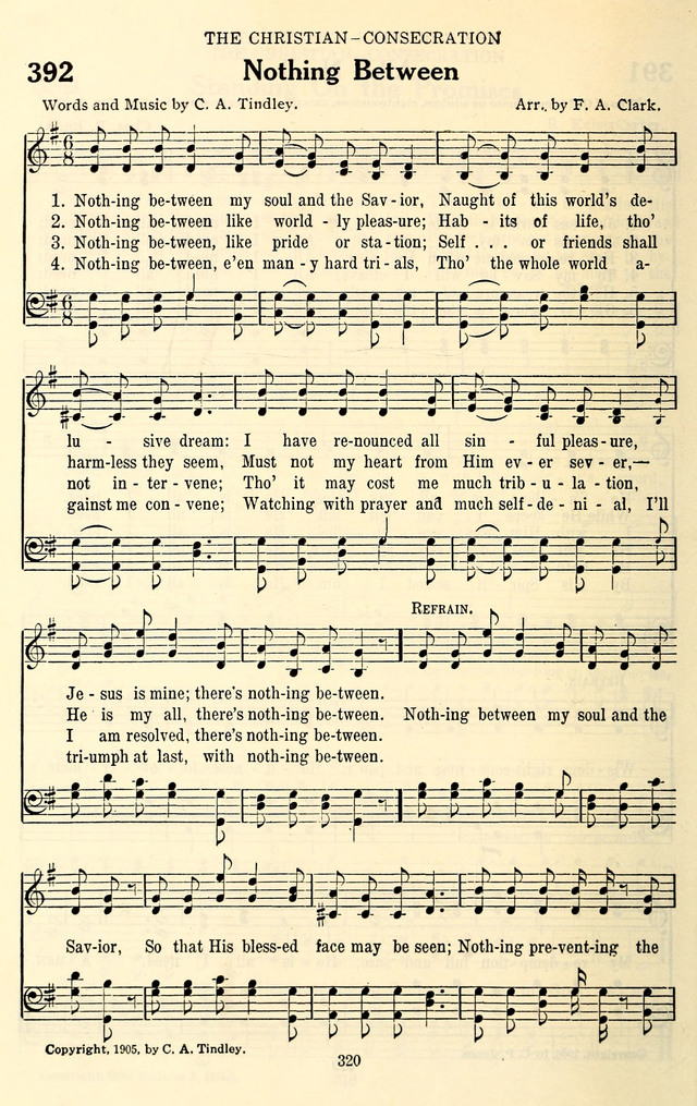 The Baptist Standard Hymnal: with responsive readings: a new book for all services page 312