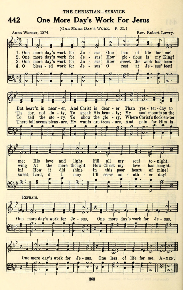 The Baptist Standard Hymnal: with responsive readings: a new book for all services page 360