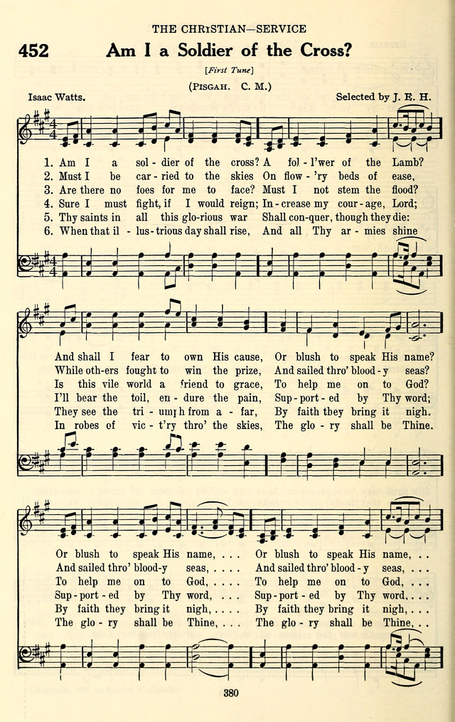 The Baptist Standard Hymnal: with responsive readings: a new book for all services page 372