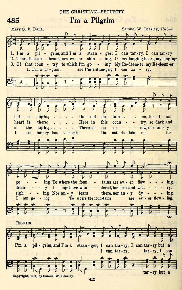 The Baptist Standard Hymnal: with responsive readings: a new book for all services page 404