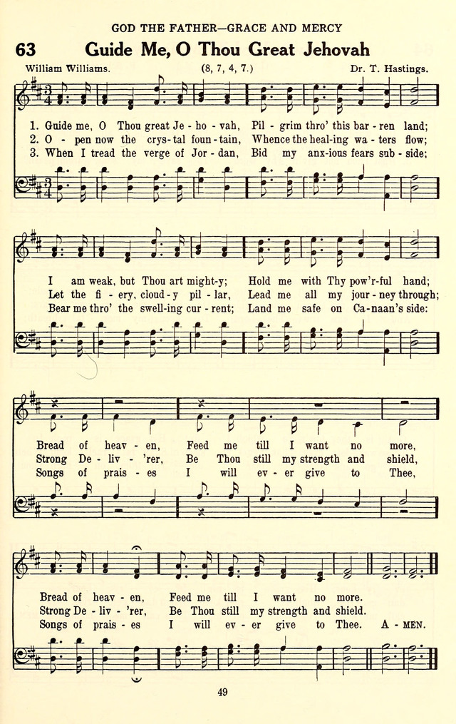 The Baptist Standard Hymnal: with responsive readings: a new book for all services page 41