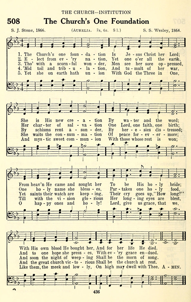 The Baptist Standard Hymnal: with responsive readings: a new book for all services page 428