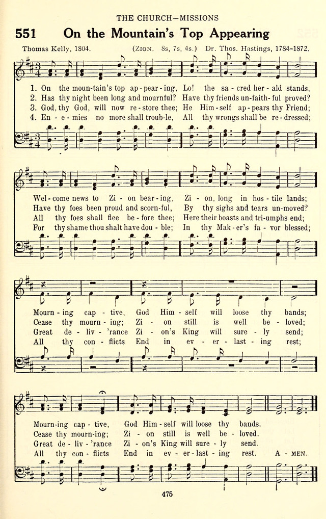 The Baptist Standard Hymnal: with responsive readings: a new book for all services page 467