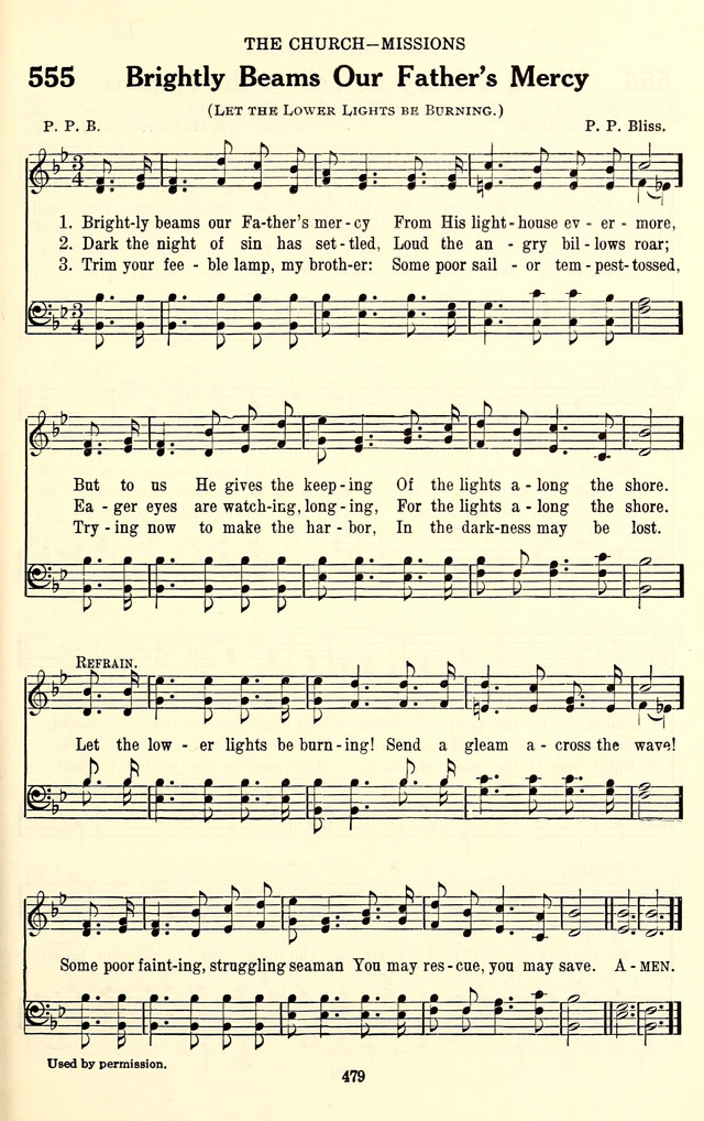 The Baptist Standard Hymnal: with responsive readings: a new book for all services page 471