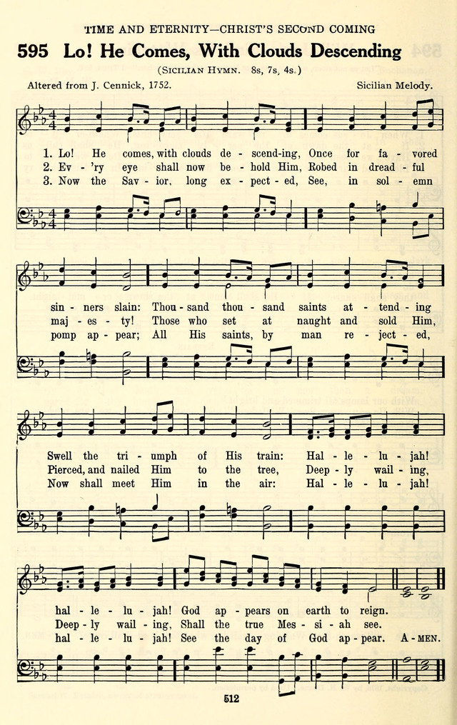 The Baptist Standard Hymnal: with responsive readings: a new book for all services page 504