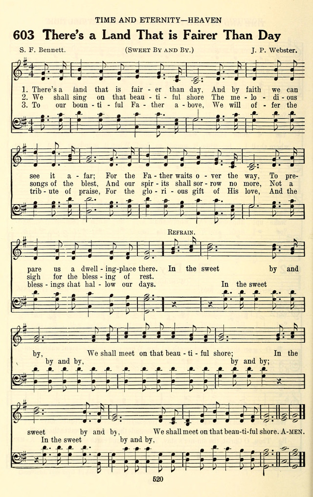 The Baptist Standard Hymnal: with responsive readings: a new book for all services page 512