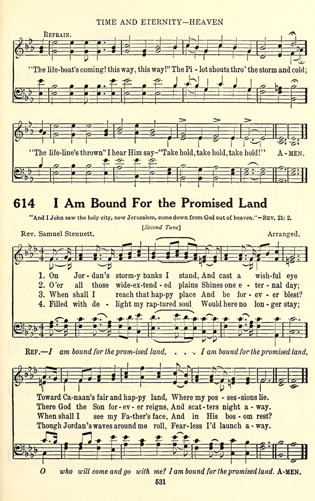 The Baptist Standard Hymnal: with responsive readings: a new book for all services page 523