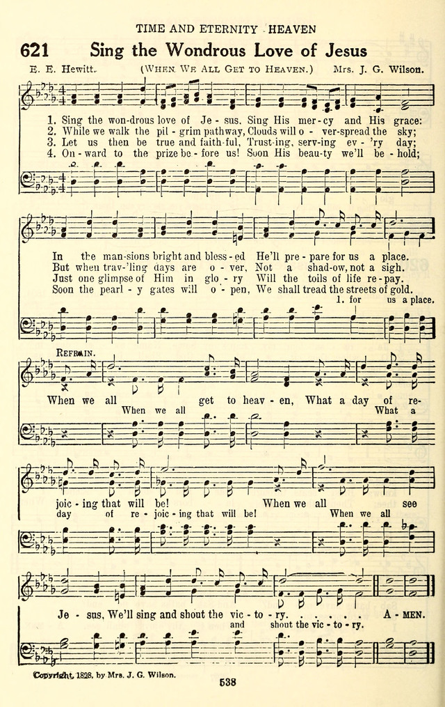 The Baptist Standard Hymnal: with responsive readings: a new book for all services page 530