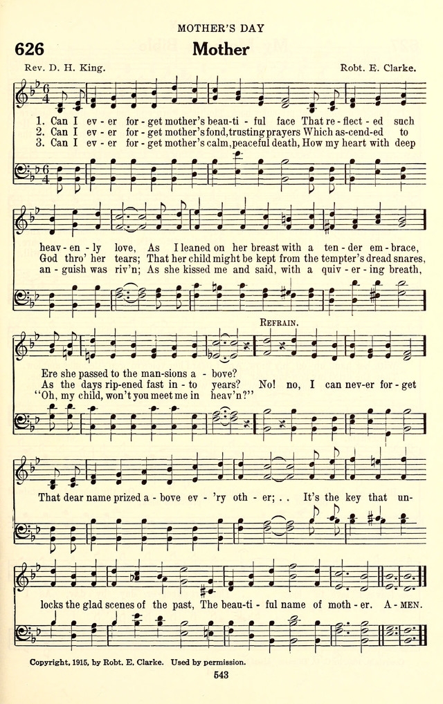 The Baptist Standard Hymnal: with responsive readings: a new book for all services page 535