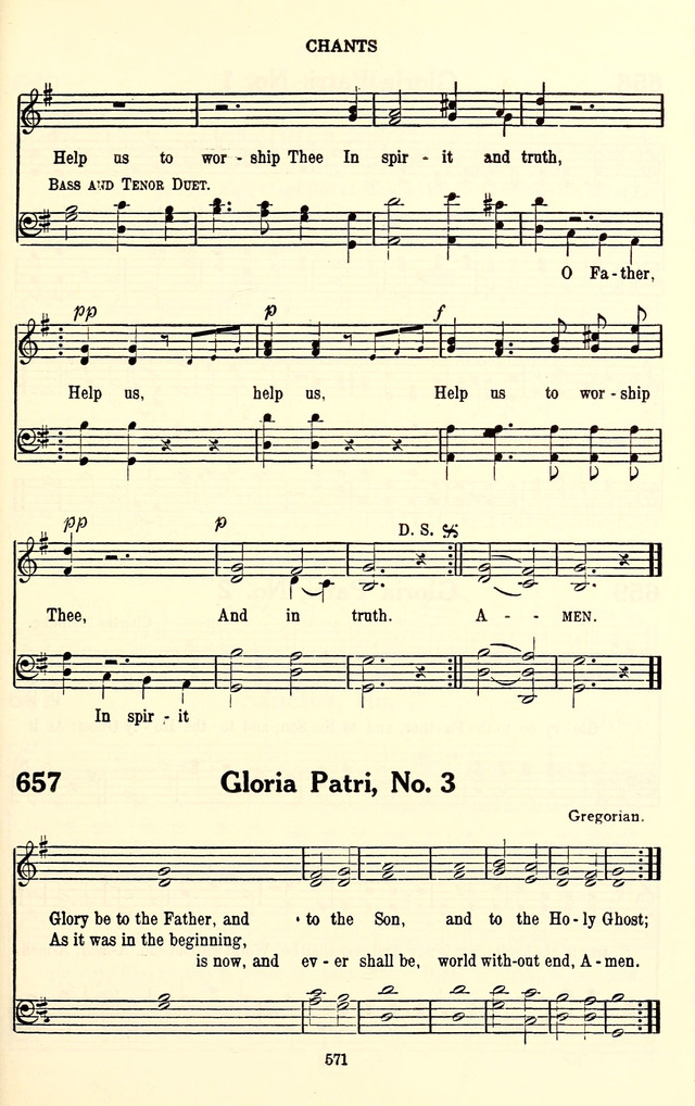 The Baptist Standard Hymnal: with responsive readings: a new book for all services page 563