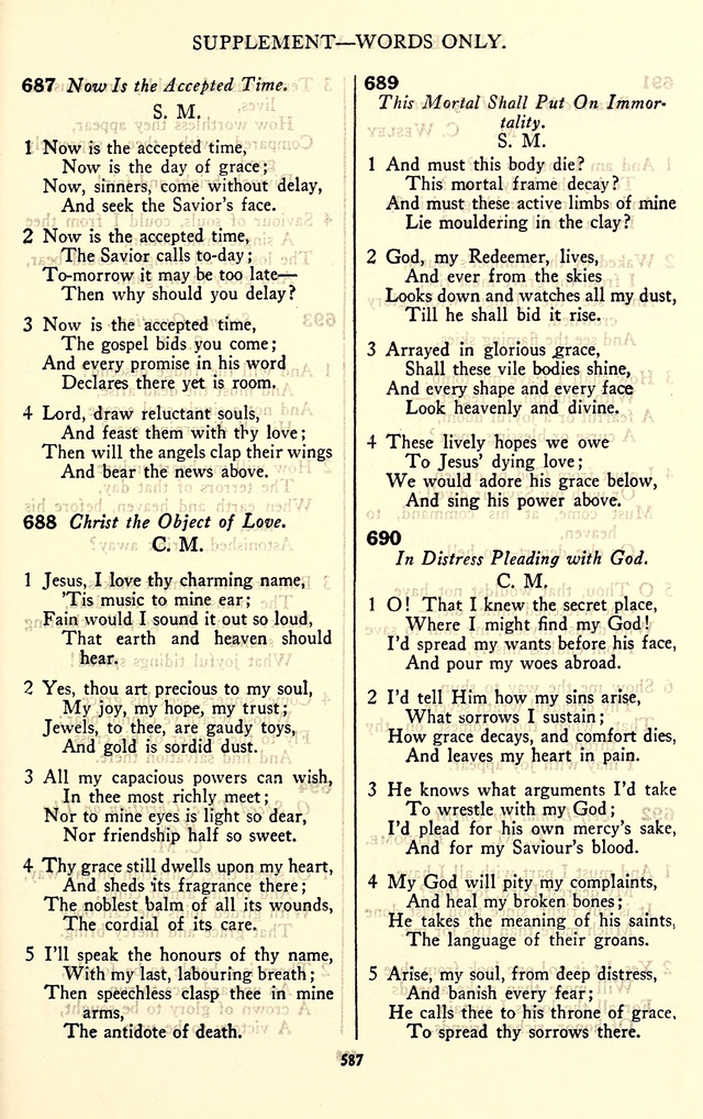 The Baptist Standard Hymnal: with responsive readings: a new book for all services page 579