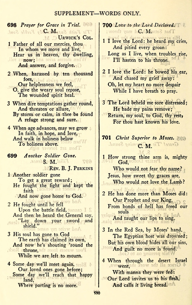 The Baptist Standard Hymnal: with responsive readings: a new book for all services page 582