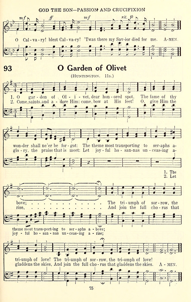 The Baptist Standard Hymnal: with responsive readings: a new book for all services page 67