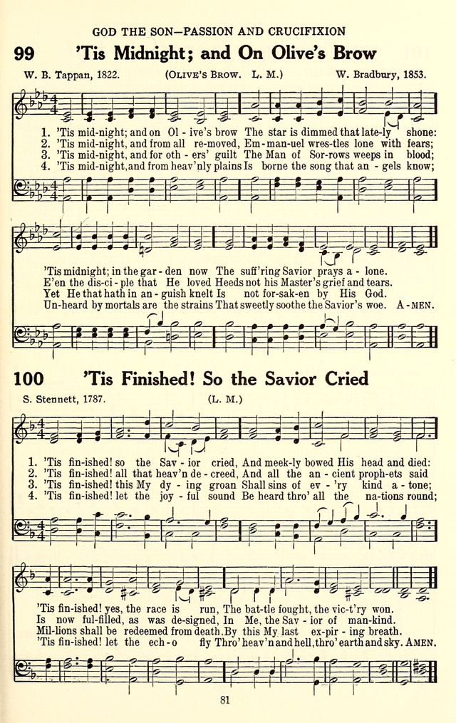 The Baptist Standard Hymnal: with responsive readings: a new book for all services page 73