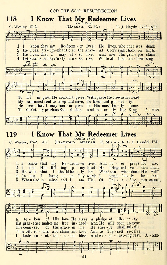 The Baptist Standard Hymnal: with responsive readings: a new book for all services page 86