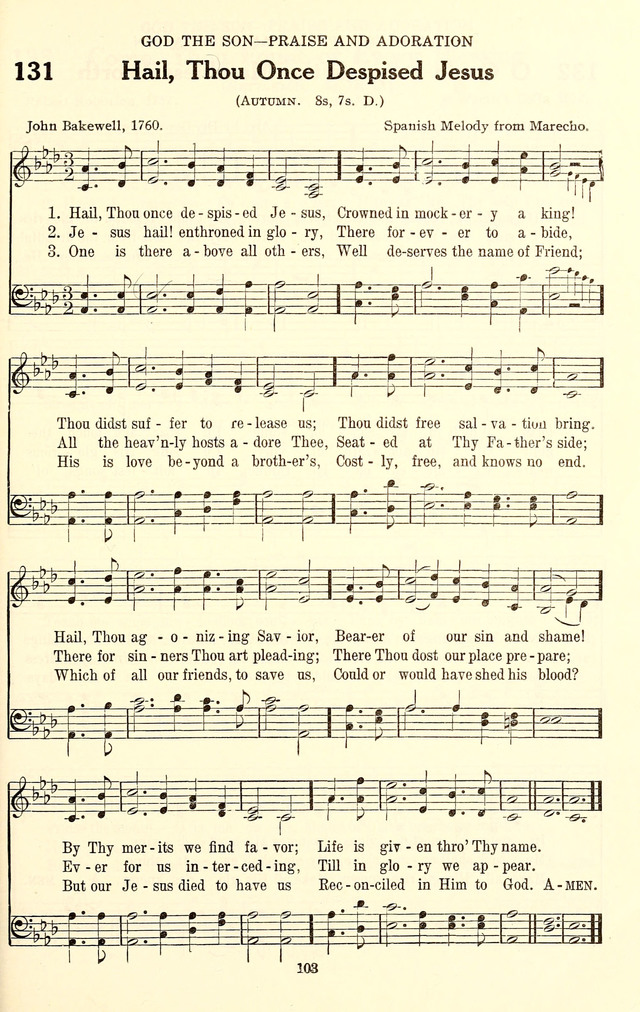 The Baptist Standard Hymnal: with responsive readings: a new book for all services page 95