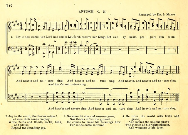 Bible School Hymns and Sacred Songs for Sunday Schools and Other Religious Services page 16