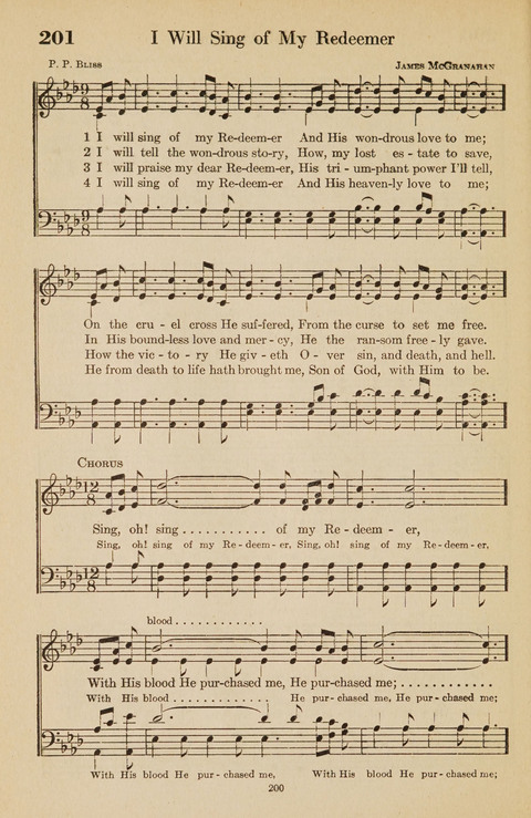 The Bible Songs Hymnal: a Selection of Psalms and Hymns for use in the church, the Bible school, the young people