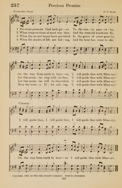 The Bible Songs Hymnal: a Selection of Psalms and Hymns for use in the church, the Bible school, the young people