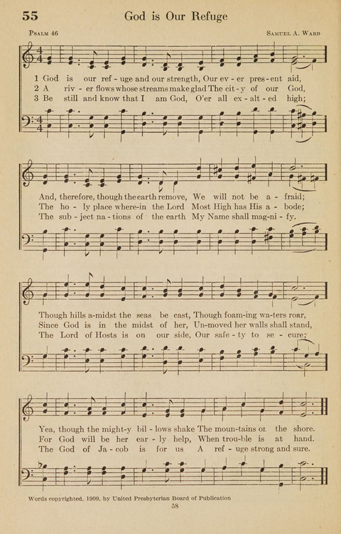 The Bible Songs Hymnal: a Selection of Psalms and Hymns for use in the church, the Bible school, the young people