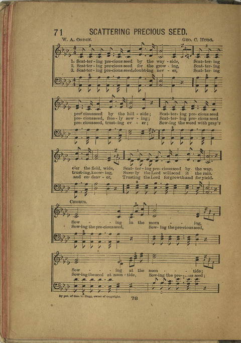 The Best Standard Songs: for Sunday schools, social worship and young people