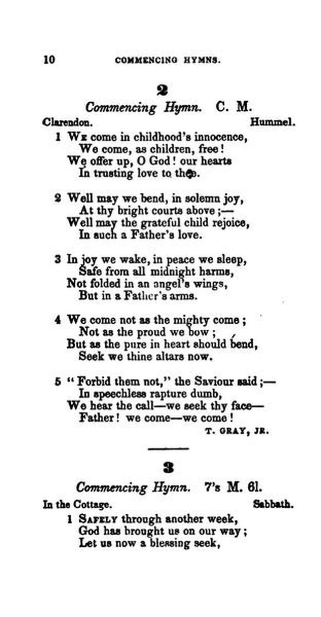 The Boston Sunday School Hymn Book: with devotional exercises. (Rev. ed.) page 9