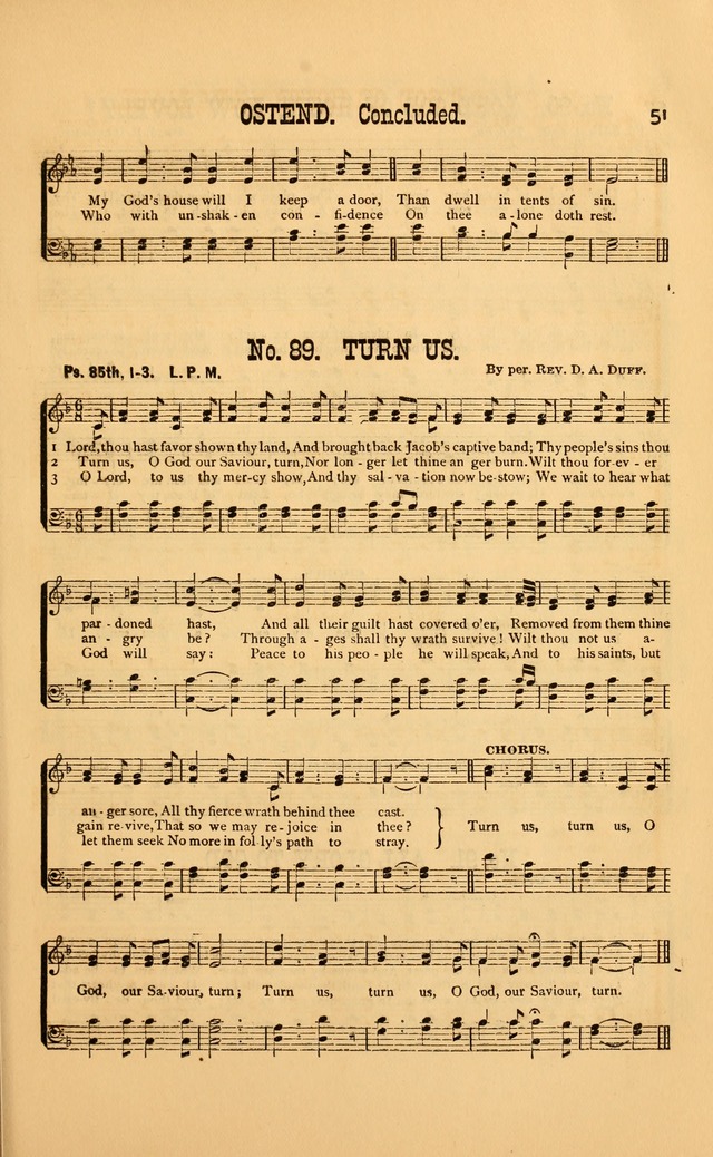 Bible Songs: consisting of selections from the psalms, set to music, suitable for Sabbath Schools, Prayer Meetings, etc. page 51