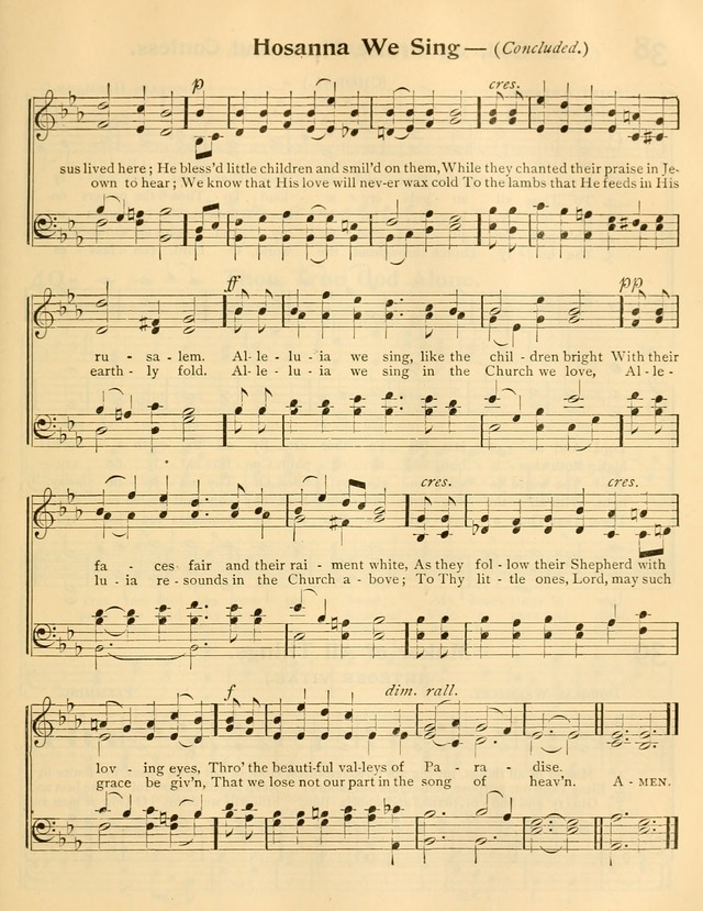 A Book of Song and Service: for Sunday school and home page 124