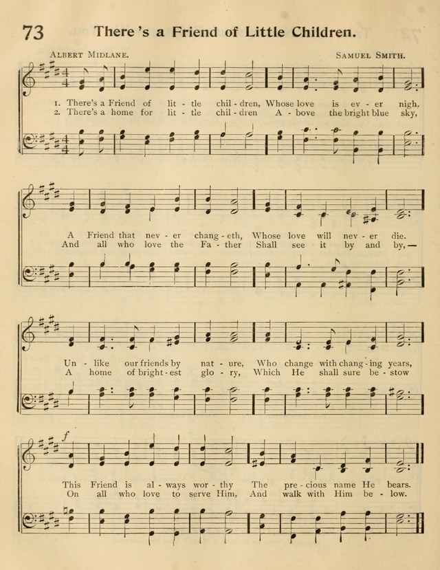 A Book of Song and Service: for Sunday school and home page 157