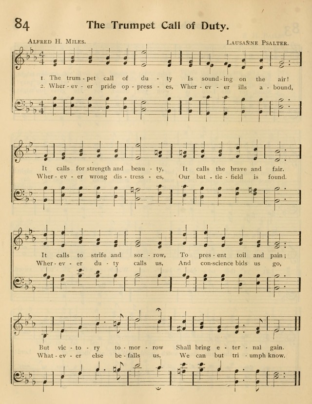 A Book of Song and Service: for Sunday school and home page 167