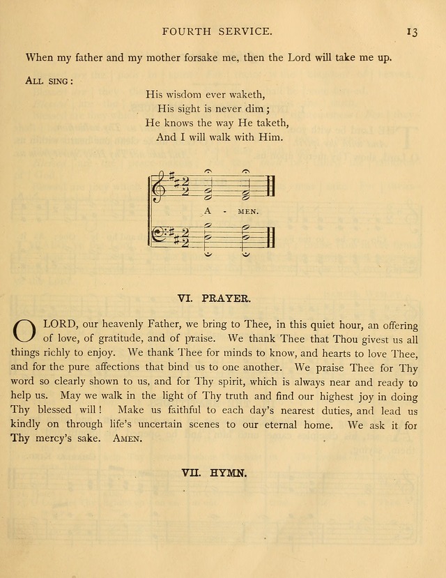 A Book of Song and Service: for Sunday school and home page 28