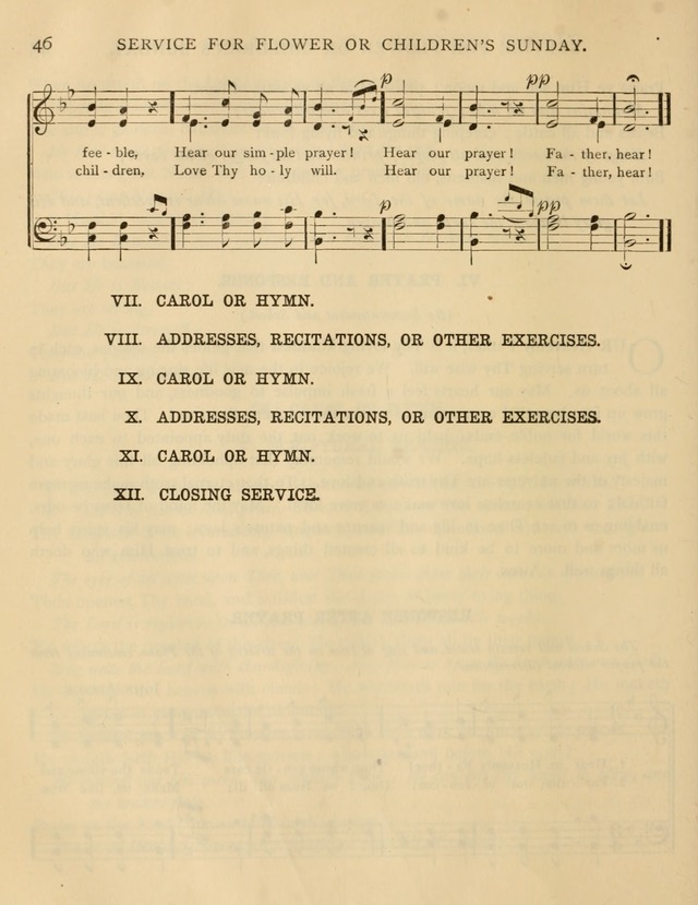 A Book of Song and Service: for Sunday school and home page 61