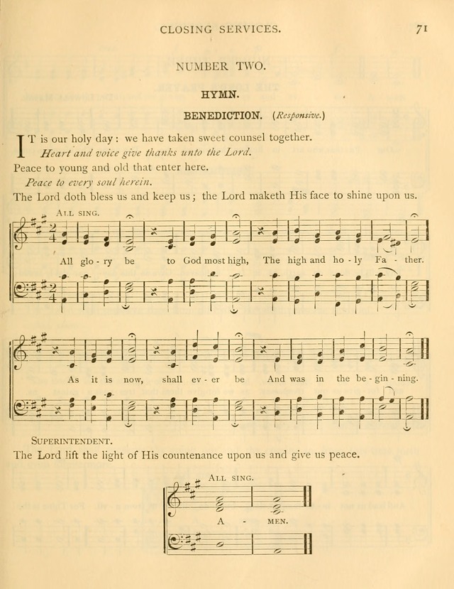 A Book of Song and Service: for Sunday school and home page 86